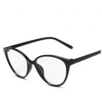 Elegantní brýle blokující modrofialové světlo - Lesklé černé