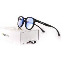Horus X herní brýle proti modrému světlu - Unisex, černé s čirými skly