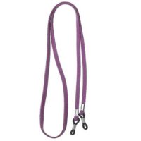 Šňůrka na brýle z PU kůže - Fialová
