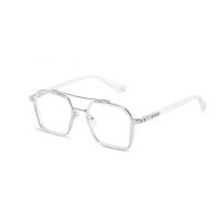Šestiúhelníkové brýle proti modrému světlu - Transparentní