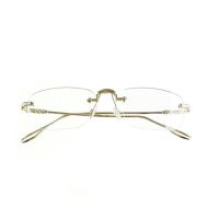 Bezrámové brýle proti modrému světlu - Zlaté