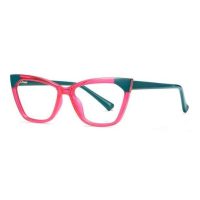 Brýle proti modrému světlu - Růžové se zelenými prvky