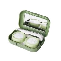 Cestovní krabička na kontaktní čočky - Khaki