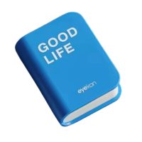 Cestovní krabička na kontaktní čočky - Modrá knížka