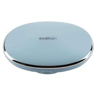 Oválná cestovní krabička na kontaktní čočky - Modrá