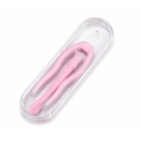 Pinzeta a aplikátor na kontaktní čočky - Růžová