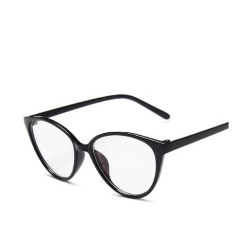 Foto - Elegantní brýle blokující modrofialové světlo - Lesklé černé