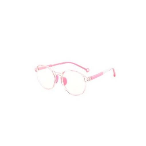 Foto - Dětské brýle proti modrému světlu - Transparentní, růžovo bílé