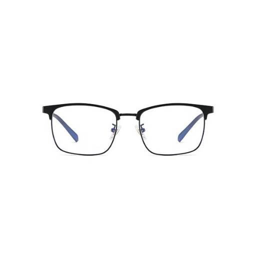 Foto - Polorámečkové brýle proti modrému světlu - Matné černé