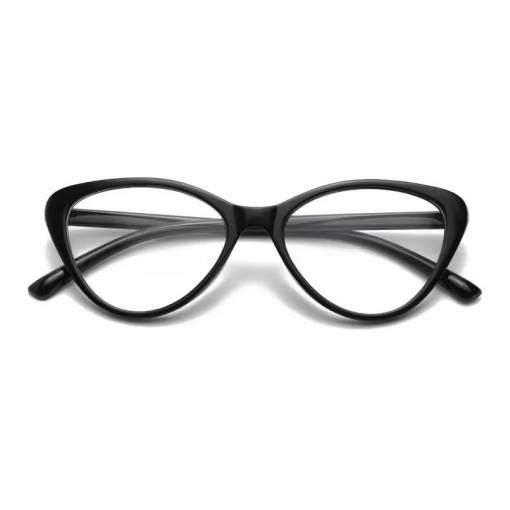 Foto - Brýle blokující modré světlo - Černé, kočičí