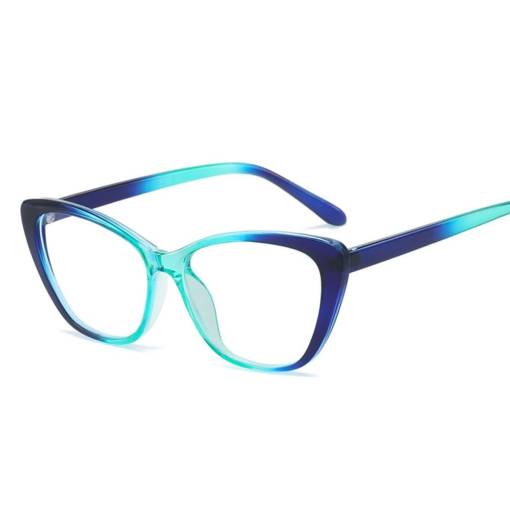 Foto - Elegantní brýle proti modrému světlu - Modro tyrkysové