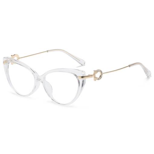 Foto - Elegantní brýle proti modrému světlu - Transparentní