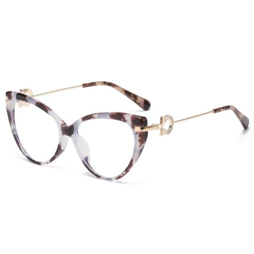 Foto - Elegantní brýle proti modrému světlu - Skvrnité