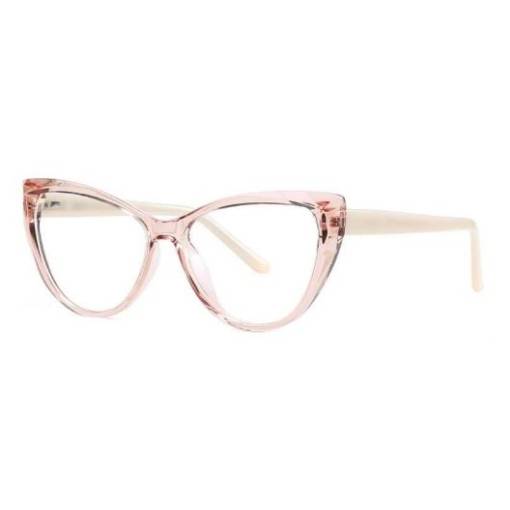 Foto - Brýle proti modrému světlu - Transparentní, světle růžové