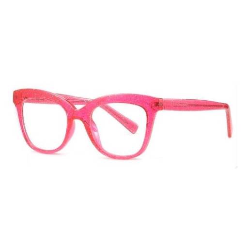 Foto - Brýle proti modrému světlu - Třpytivé, růžové